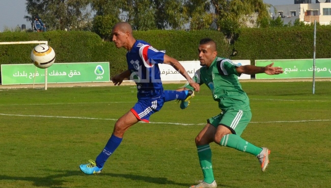 جانب من المباراة