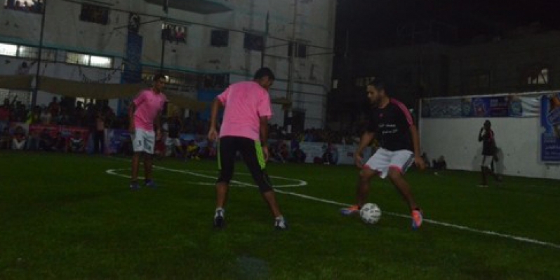 جانب من المباراة النهائية