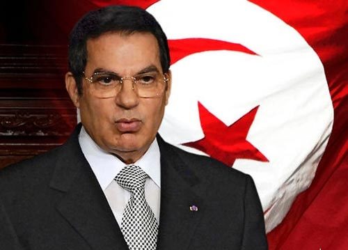 الرئيس التونسي المخلوع زين الدين العابدين