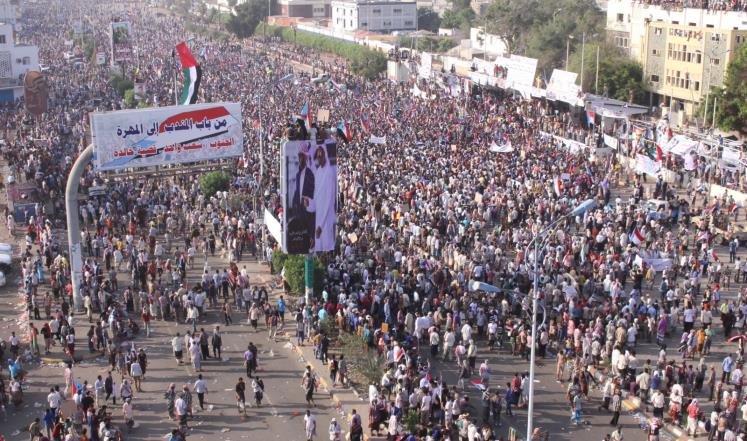 مظاهرة داعمة لانفصال جنوب اليمن بعدن في مايو/أيار الماضي
