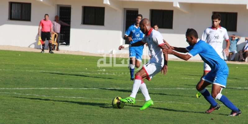 جانب من المباراة