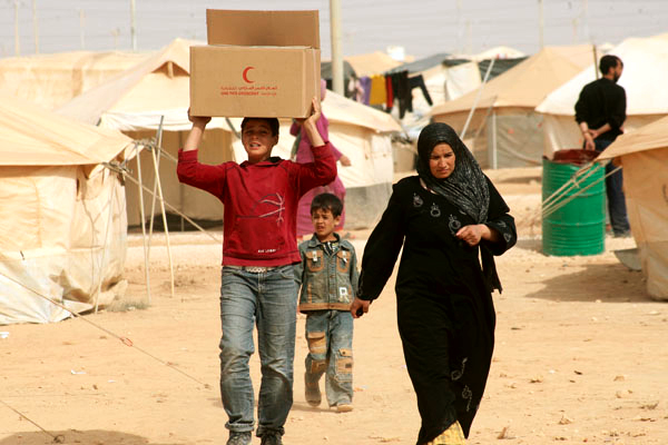 اللاجئين السوريين (أرشيف)