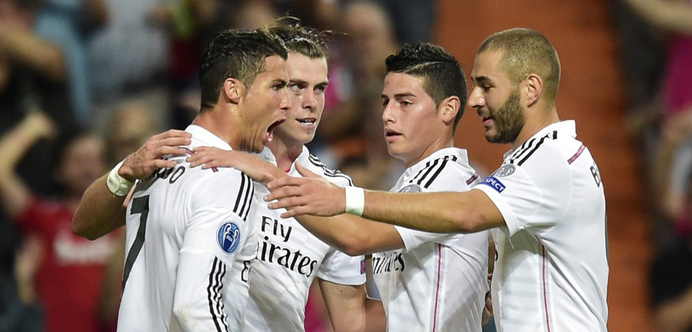 فريق ريال مدريد متصدر الدوري الإسباني