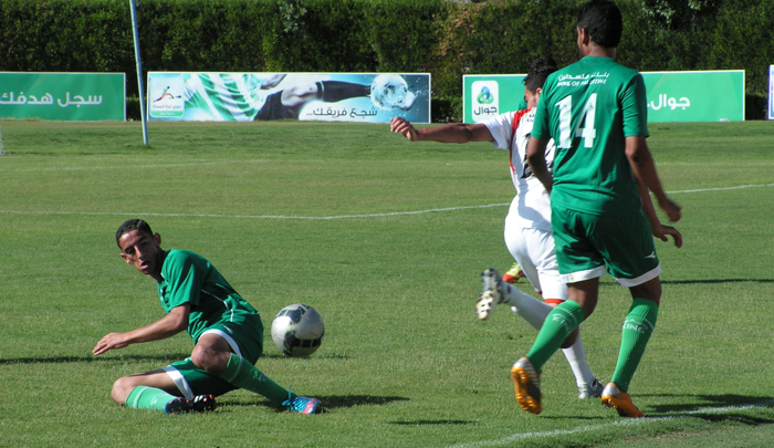 جانب من المباراة