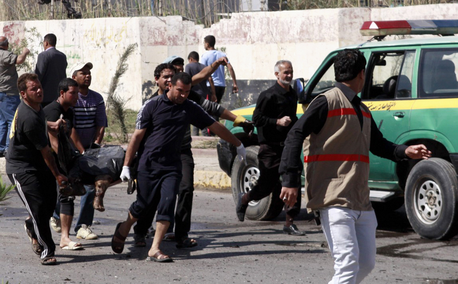 مصاب بحادث امني في العراق (الأرشيف)