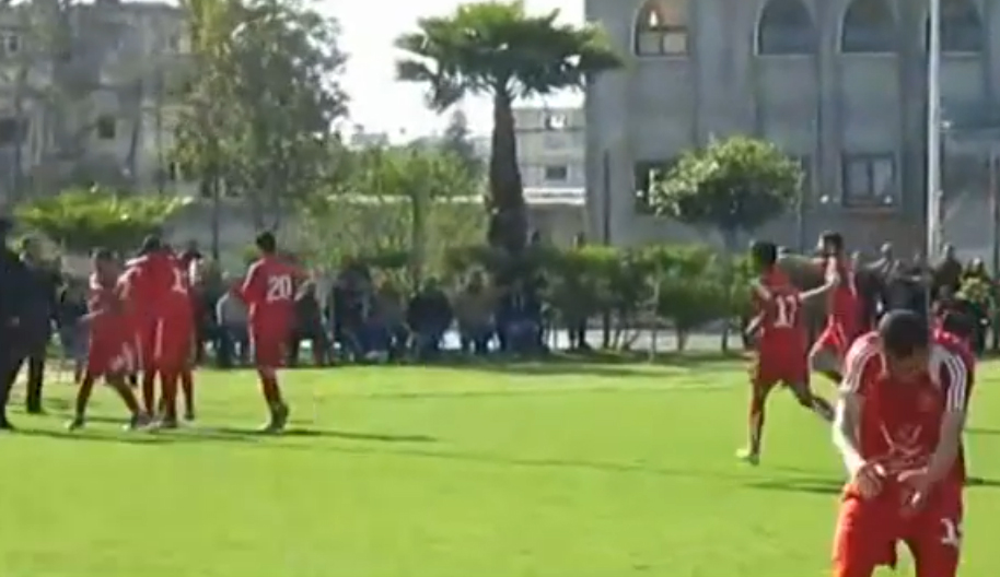 فرحة لاعبي الأهلي بالفوز