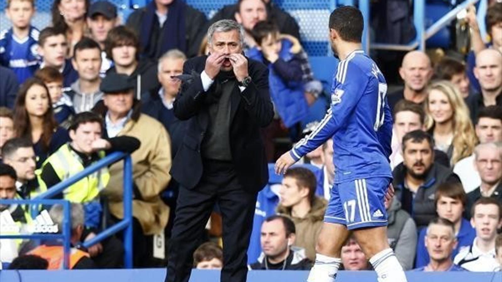 هازارد ومورينيو