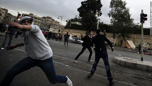 جانب من الأزمة في مصر
