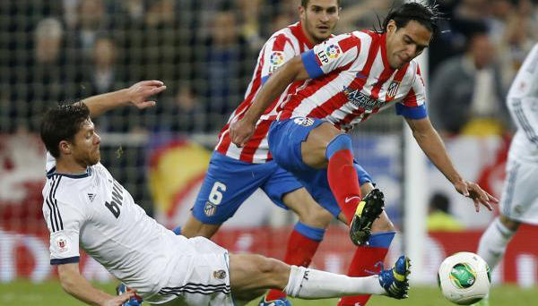 جانب من المباراة