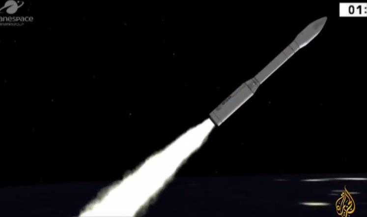 المغرب يطلق القمر الصناعي "محمد السادس-أ"