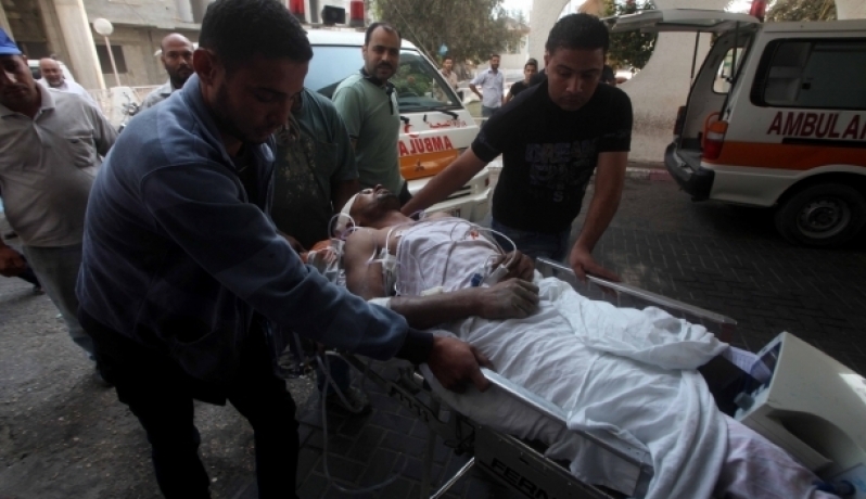 مصاب في غزة (الأرشيف)