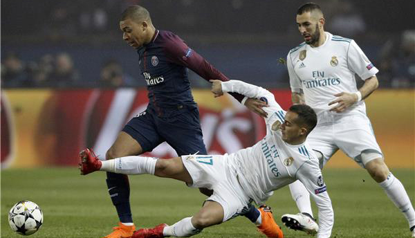 جانب من المباراة