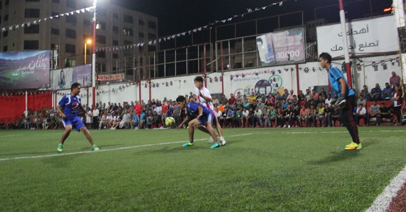 جانب من أحد مباريات البطولة