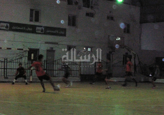 أحد لقاءات بطولة حجارة السجيل