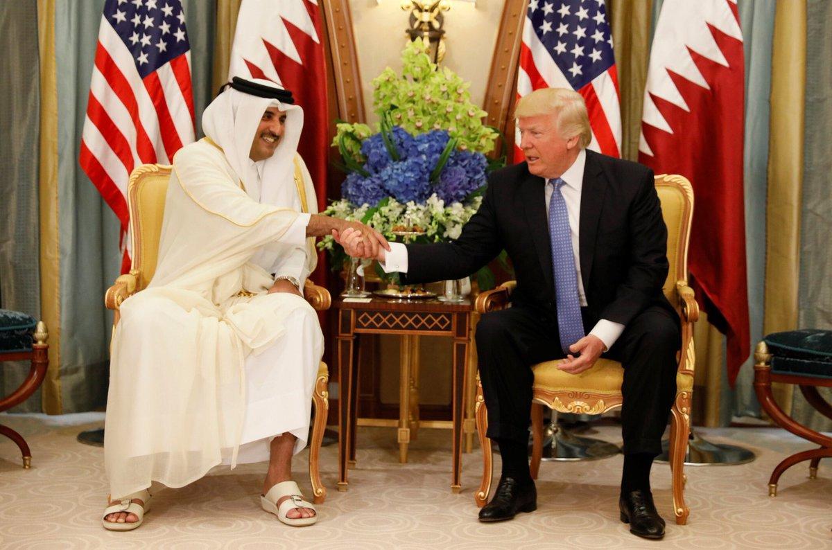 ترمب والأمير تميم