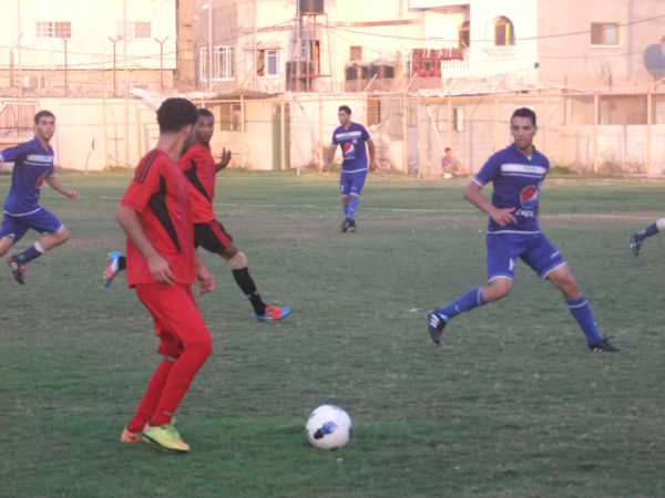 جانب من المباراة