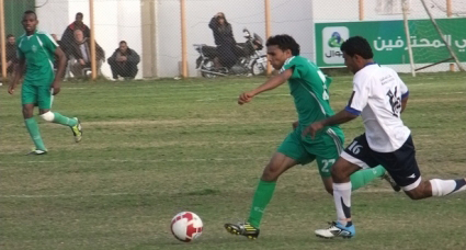 جانب من المباراة