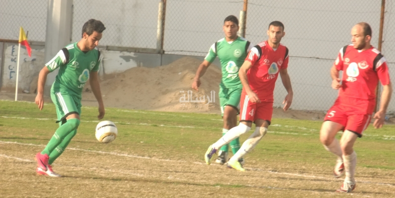 جانب من المباراة