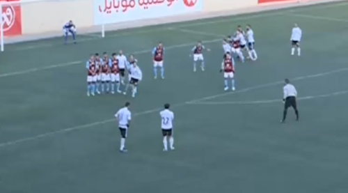 جانب من المباراة