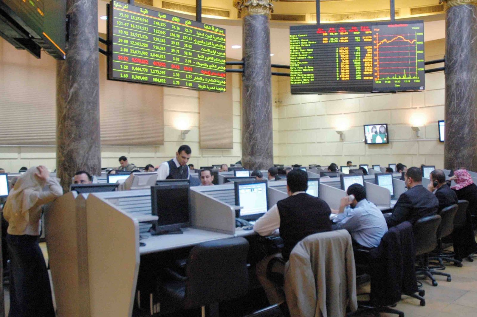 البورصة المصرية (أرشيفية)
