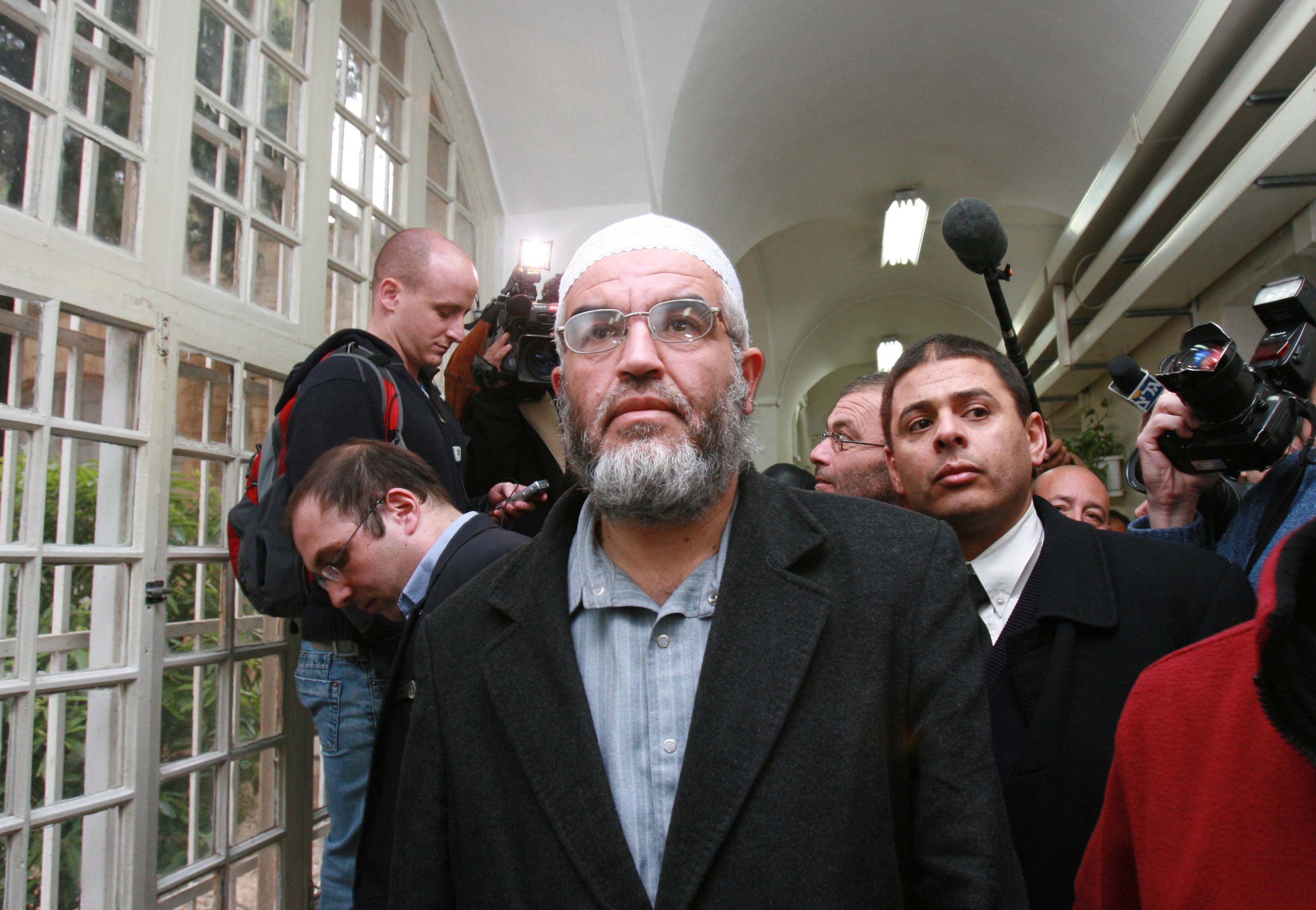  رئيس الحركة الإسلامية في الداخل الفلسطيني الشيخ رائد صلاح