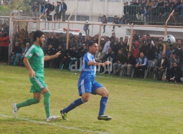 جانب من المباراة