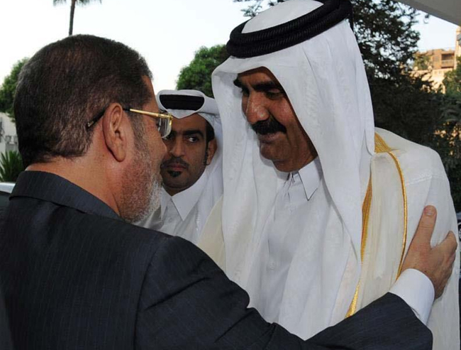 مصر ترحب بزيارة أمير قطر لغزة