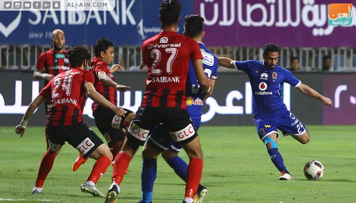جانب من المباراة