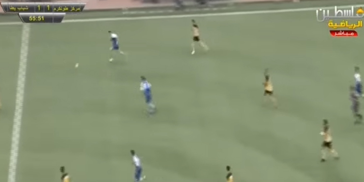 جانب من المباراة