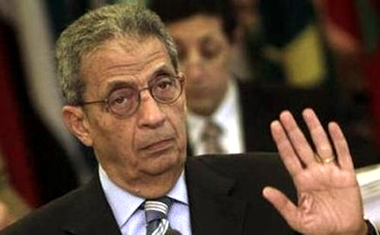 عمرو موسى الأمين السابق للجامعة العربية