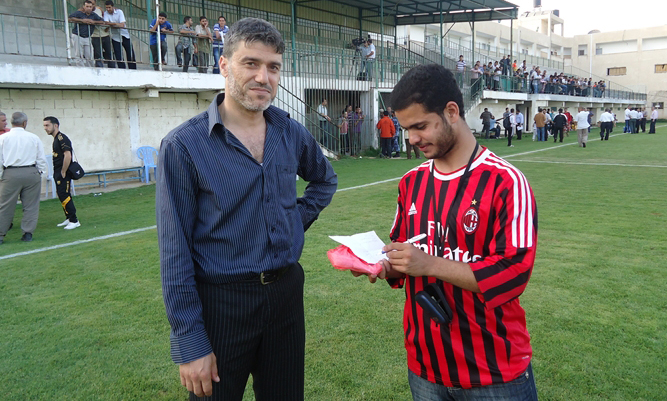 جمال الحولي خلال حديثه لـ"الرسالة نت"