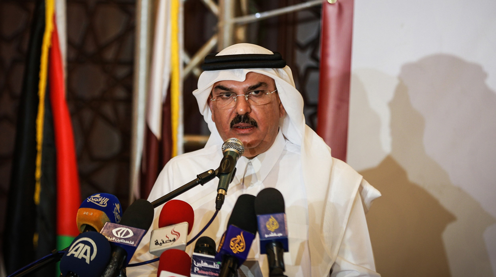 السفير القطري في الأراضي الفلسطينية محمد العمادي