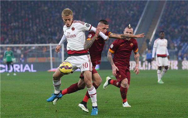 جانب من المباراة