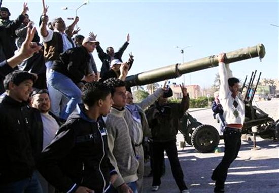 مسلحون مجهولون يهاجمون مدن ليبية  (أرشيف)