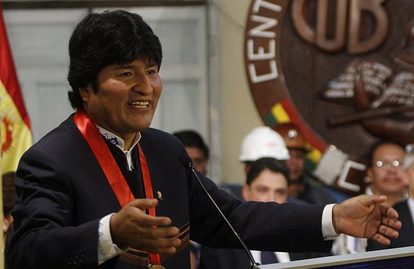 الرئيس البوليفي إيفو موراليس