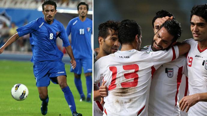 إيران والكويت لكأس آسيا