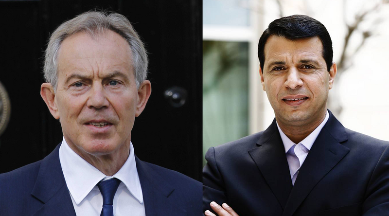 دحلان وبلير 