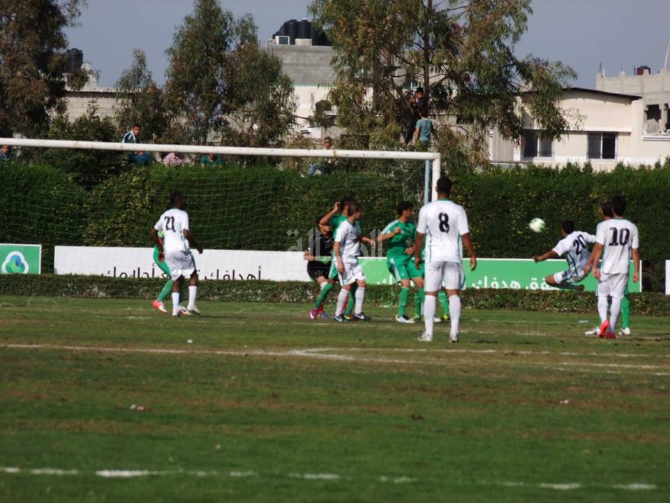 جانب من المباراة