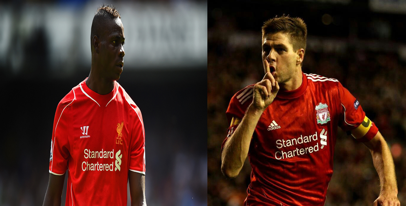 من اليمين: جيرارد, وبالوتيلي