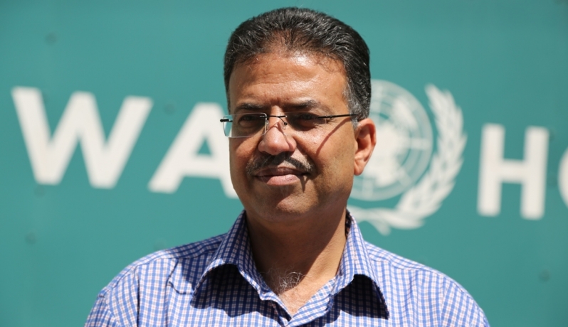  عدنان أبو حسنة المستشار الإعلامي لوكالة الغوث وتشغيل اللاجئين "الأونروا"