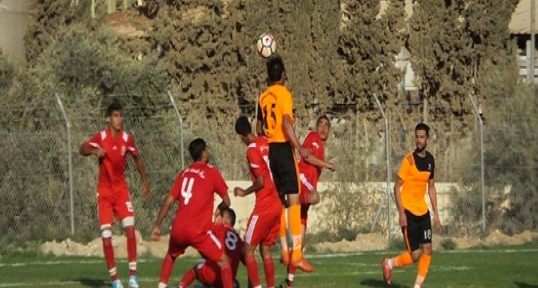 جانب من المباراة