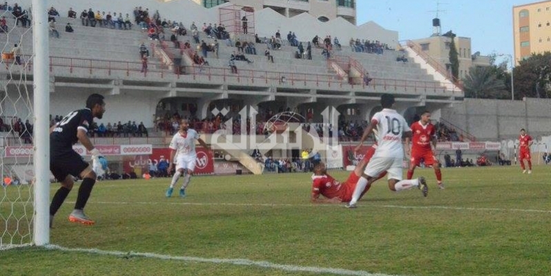 جانب من المباراة