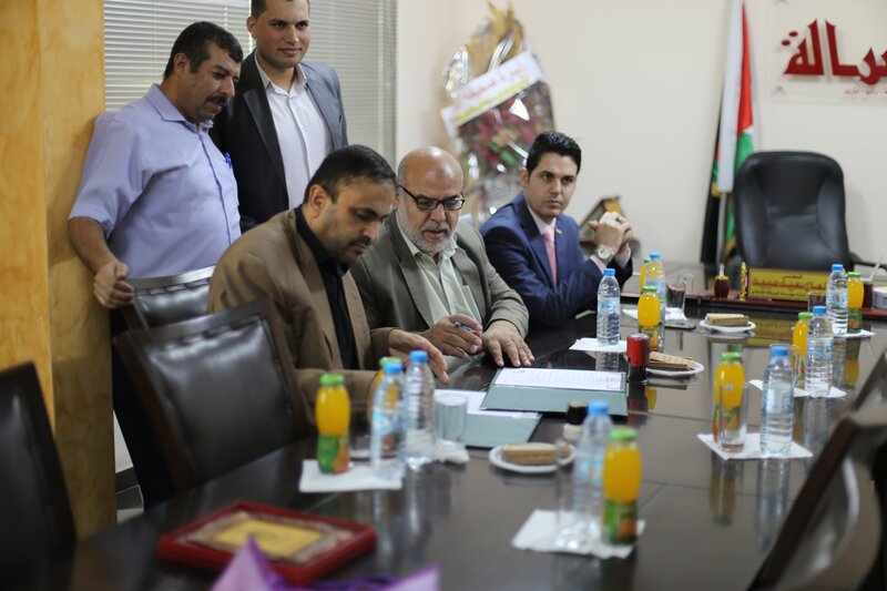 من توقيع المذكرة