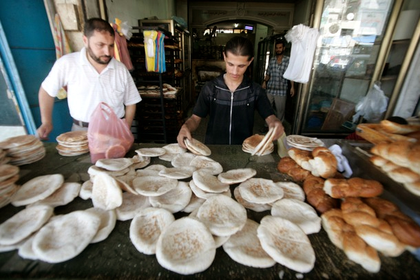 احد مخابز قطاع غزة (أرشيف)