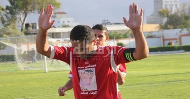 السباخي رفض الاحتفال في هدفه بمرمى الشجاعية