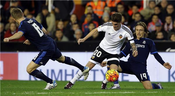 جانب من المباراة