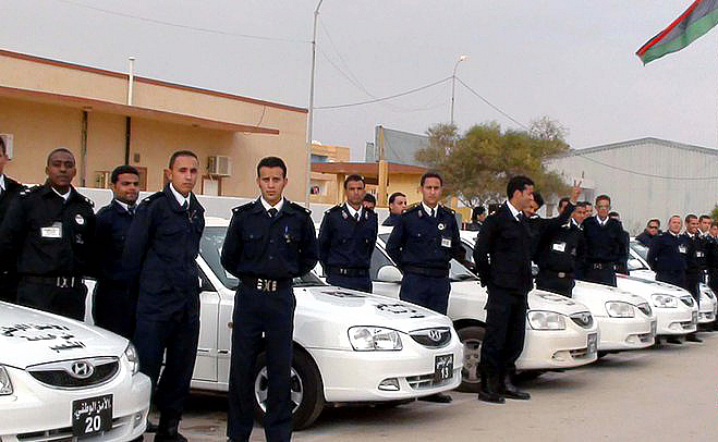شرطة بنغازي (الأرشيف)