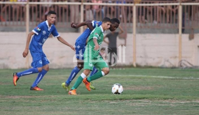 جانب من المباراة