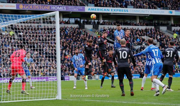 جانب من المباراة