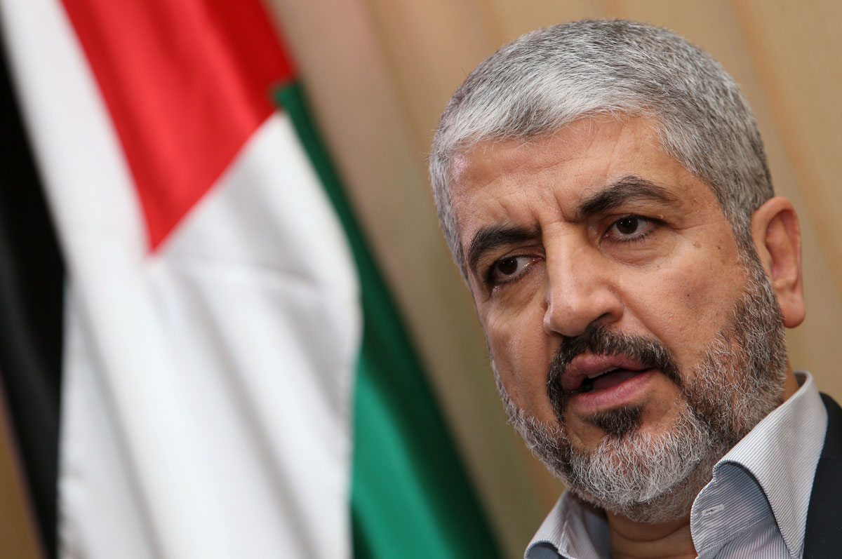 خالد مشعل رئيس المكتب السياسي لحركة حماس 